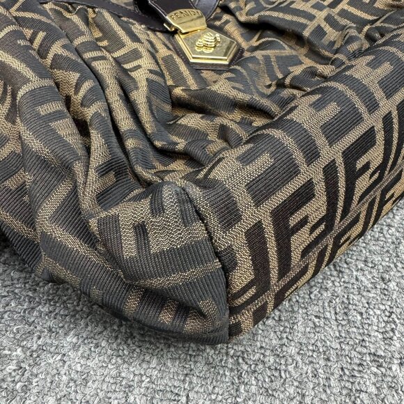 Authentic Fendi Leather Tote Bag lux318-110425 - Picture 9 of 15